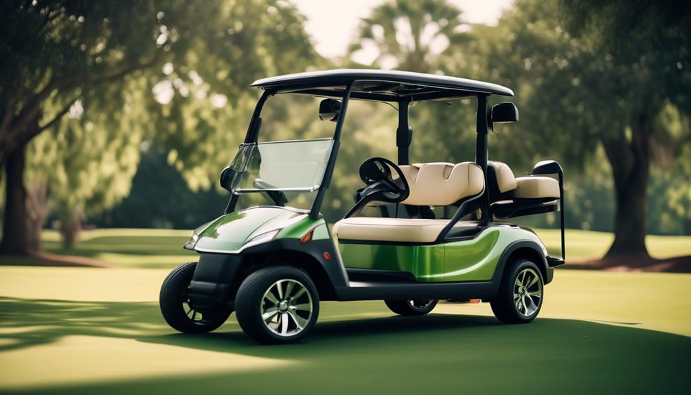 comparing costs of electric golf carts