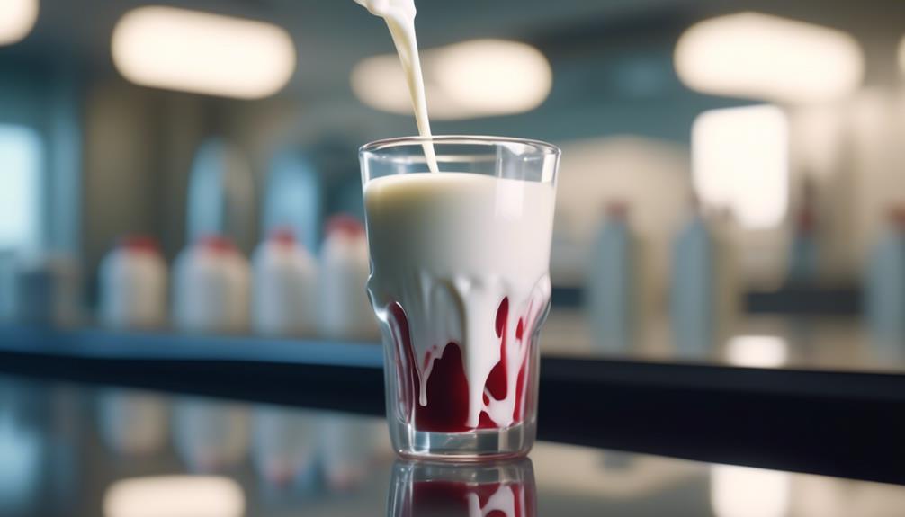 dairy and blood clotting