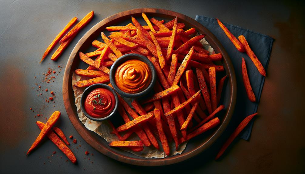 delicious carrot fries recipe