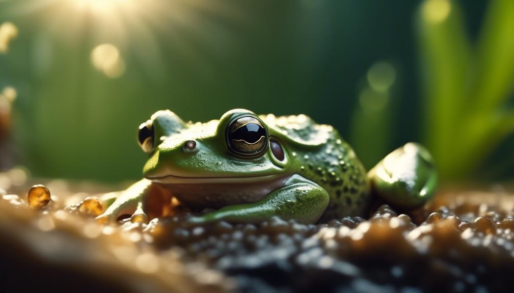 frogs with delicate skin