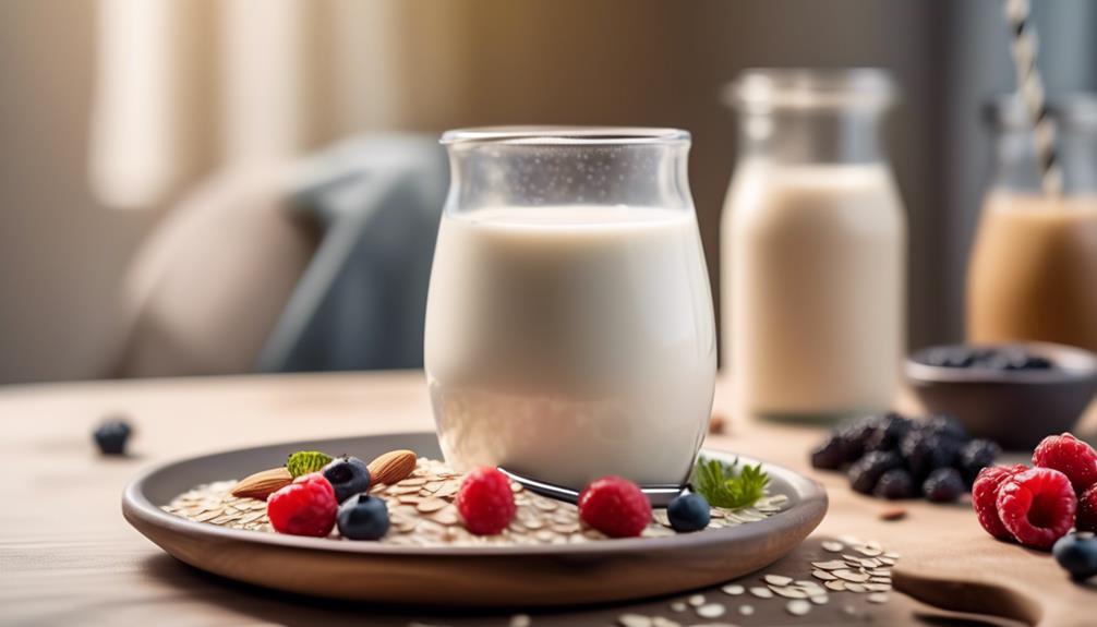 healthy dairy free recovery options