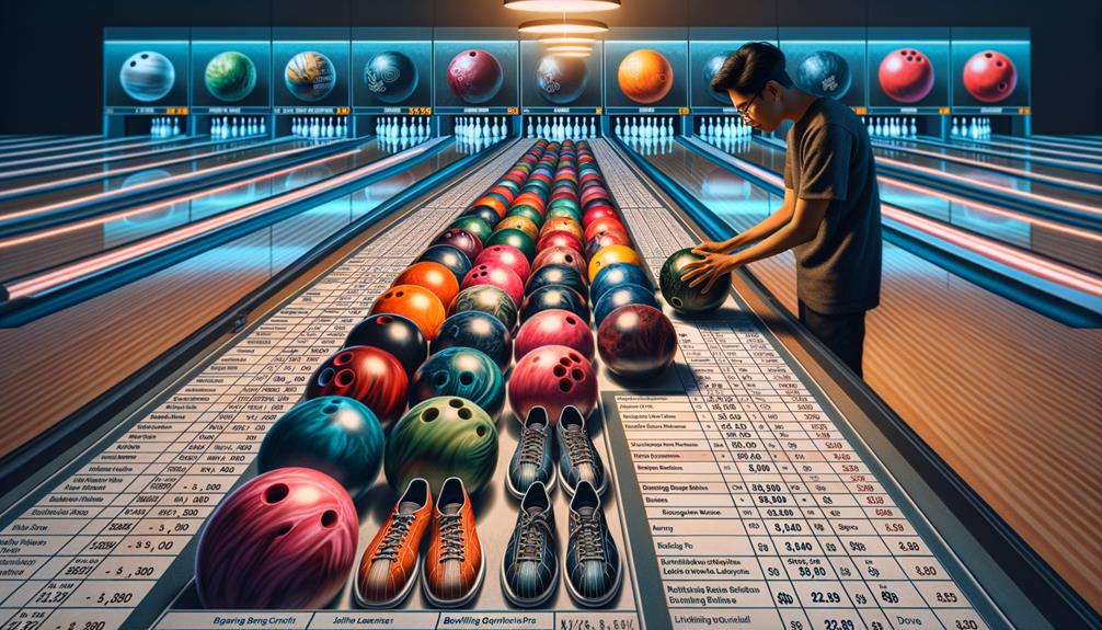 influences on bowling expenses
