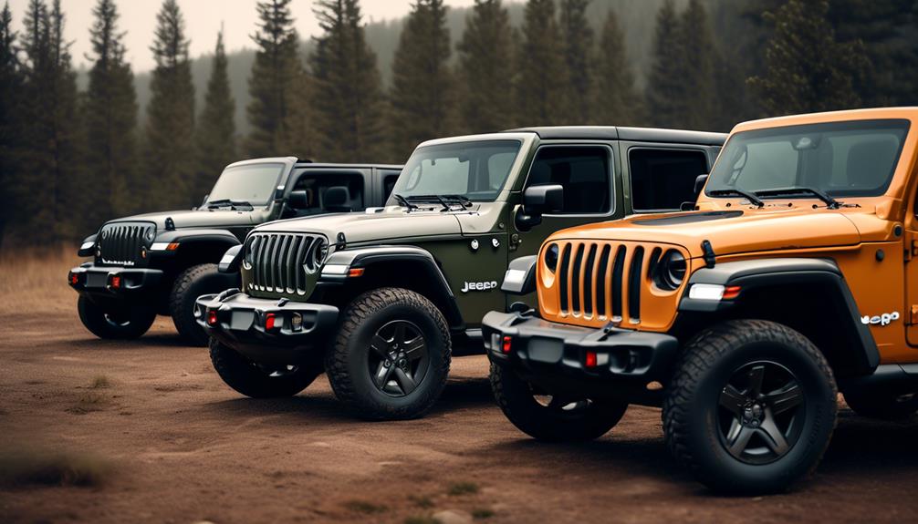 selecting the perfect jeep wrangler weight